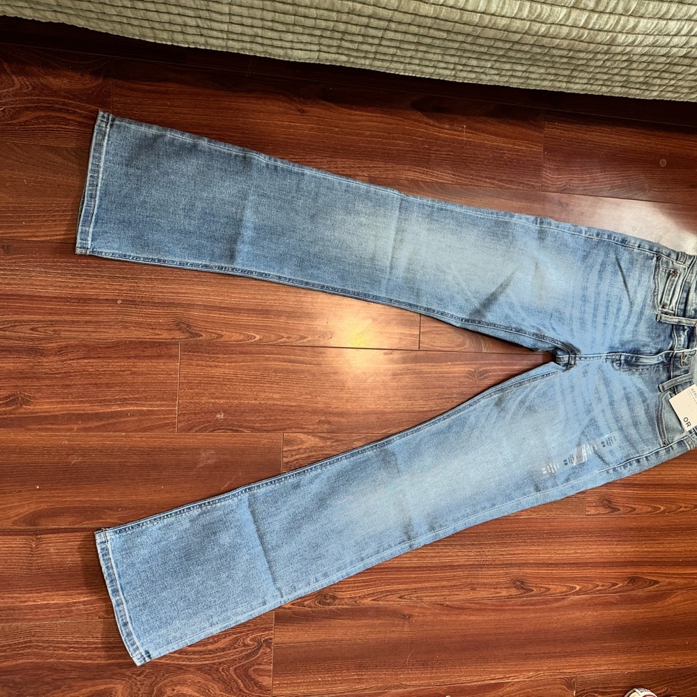Aeropostale Blue Straight Leg Jeans Classic Style